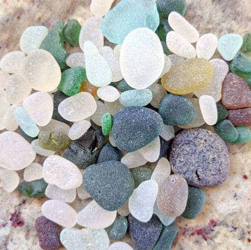 Loose Sea Glass in Various Colors