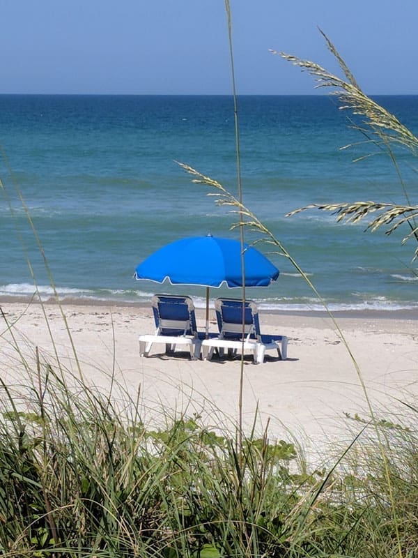 Beach chairs