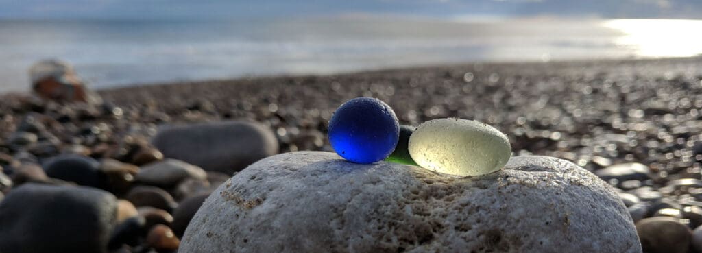 seaglass from Seaham Beach